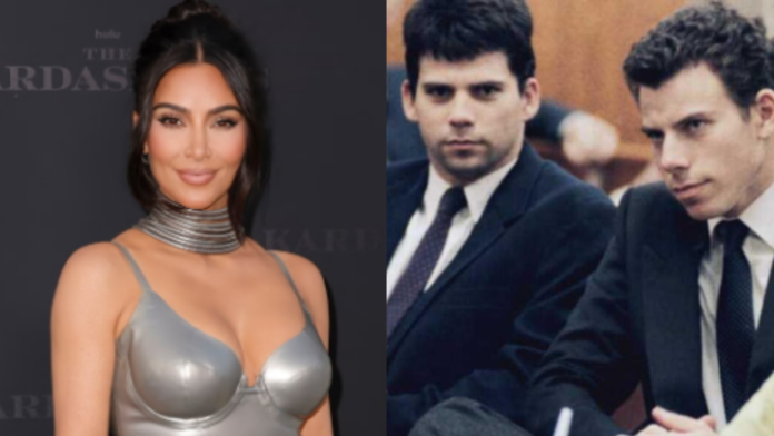 Kim Kardashian (L) and the Menendez brothers (R) (Images: AP)