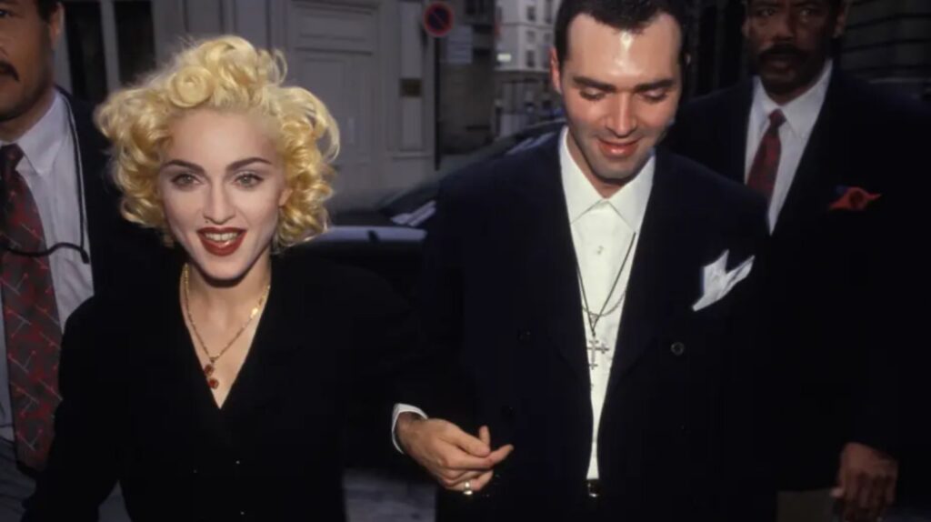 Madonna and Christopher Ciccone (Image: LA Times)