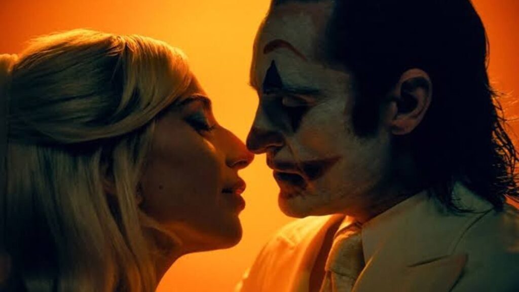 Lady Gaga as Harley Quinn and Joaquin Phoenix as Joker (Image: Warner Bros)