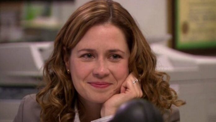 Jenna Fischer in 'The Office' (Image: NBC)