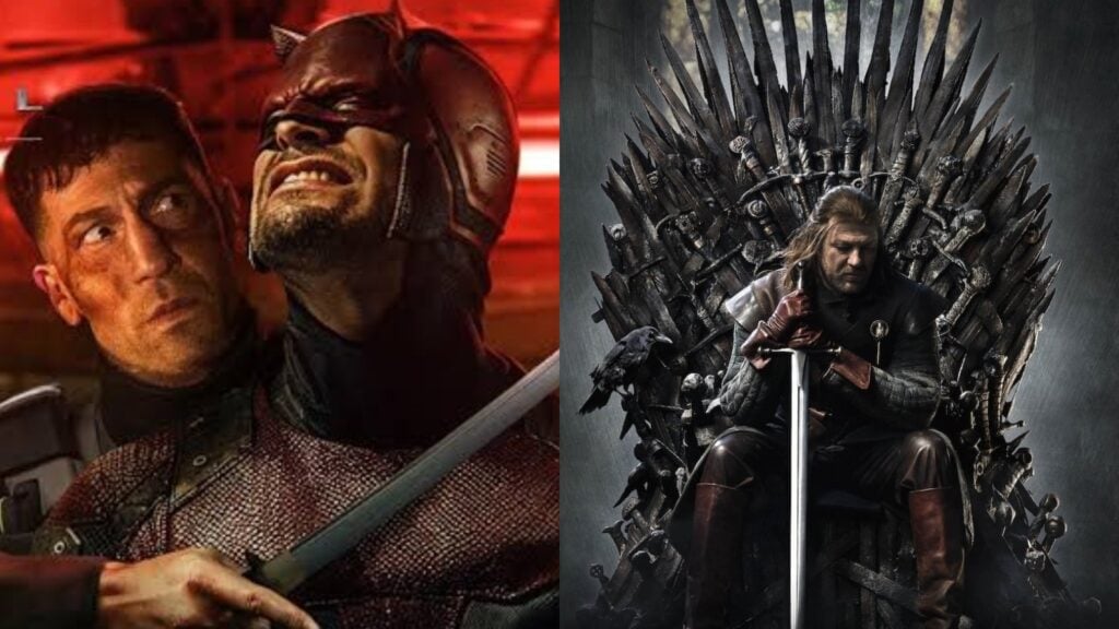 Daredevil Born Again and Game of Thrones (Image: Marvel, HBO) 