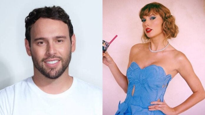 Scooter Braun and Taylor Swift (Image: Variety / Instagram @taylorswift)