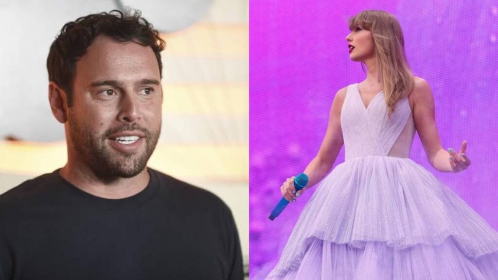 Scooter Braun and Taylor Swift (Image: Invision / Instagram @taylorswift)