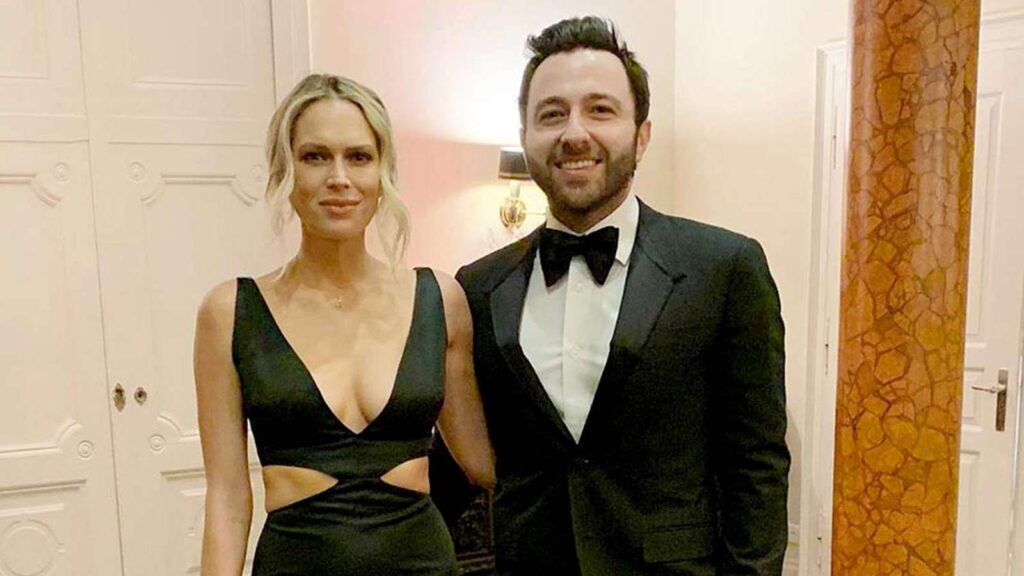 Erin Foster and Simon Tikham (Image: Instagram @erinfoster)