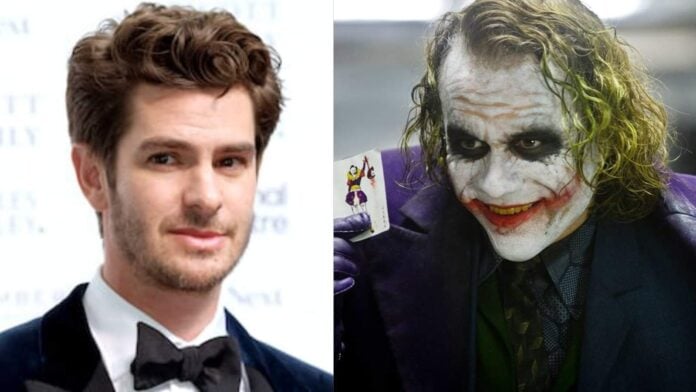 Andrew Garfield and Heath Ledger in 'The Dark Knight' (Image: AP and Warner Bros.)