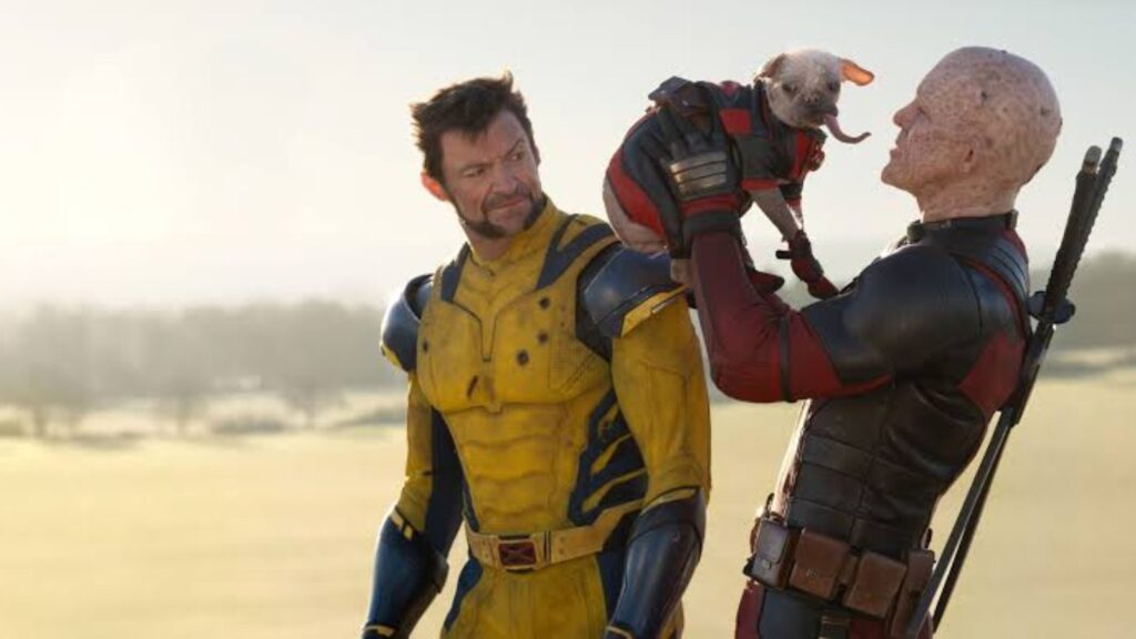 Hugh Jackman as Wolverine, Dogpool, and Ryan Reynolds as Deadpool (Image: Marvel)