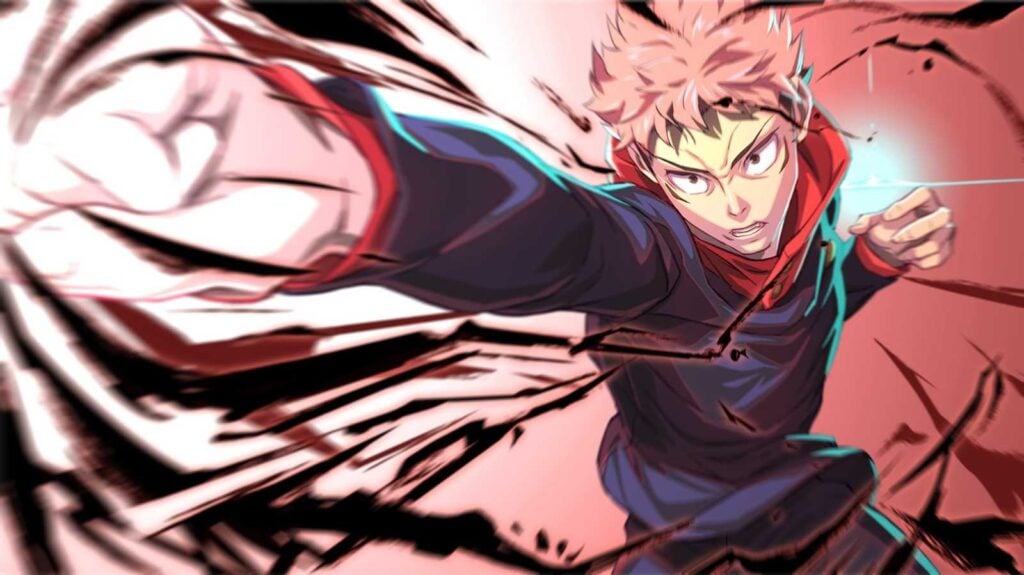 Yuji in Jujutsu Kaisen