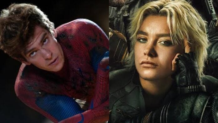 Andrew Garfield as Spider-Man and Florence Pugh as Yelena Belova (Image: Sony, Marvel)