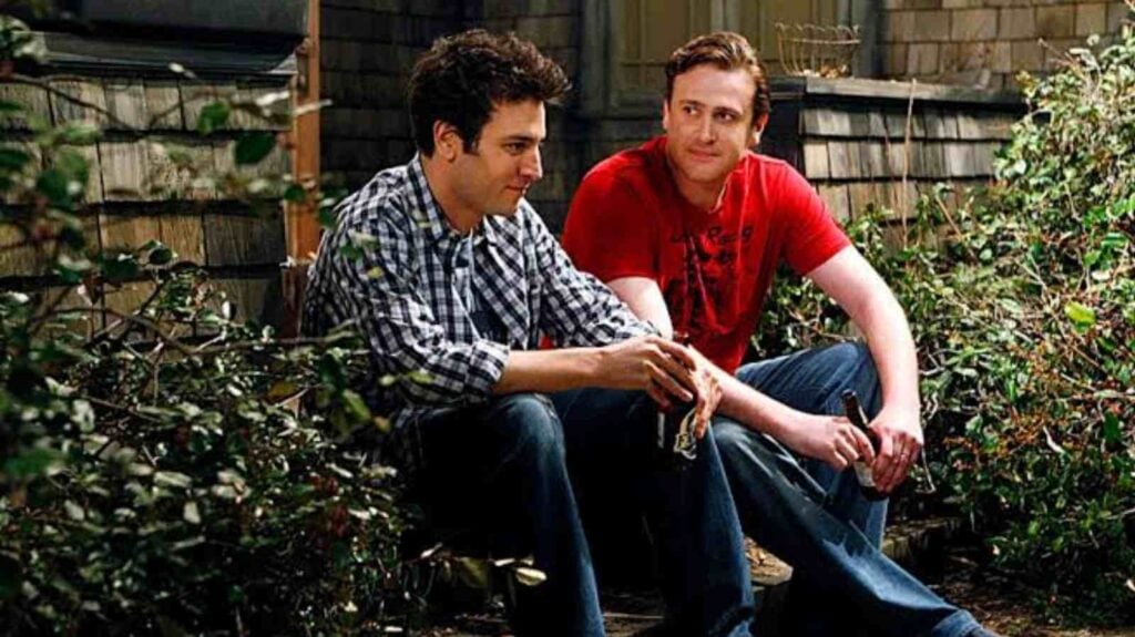 Josh Radnor as Ted Mosby And Jason Segel as Marshall Eriksen in 'How I Met Your Mother' (Image: CBS)