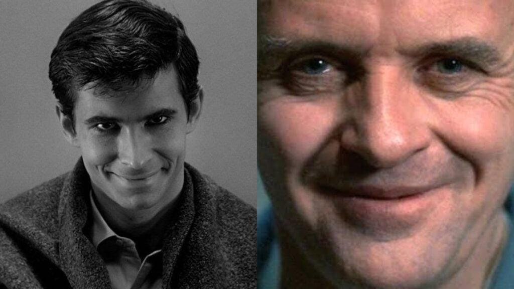 Norman Bates in Psycho and Hannibal inspired by Ed Gein (Image: Strong Heart, Paramount Pictures)