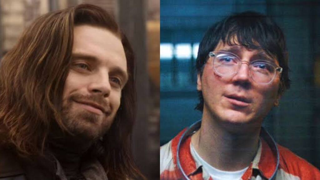 Sebastian Stan as Bucky Barnes and Paul Dano as The Riddler (Image: Marvel, Warner Bros) 