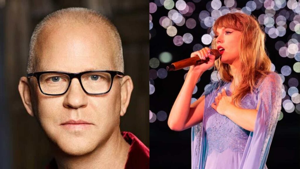 Ryan Murphy and Taylor Swift (Image: GQ / Instagram @taylorswift)