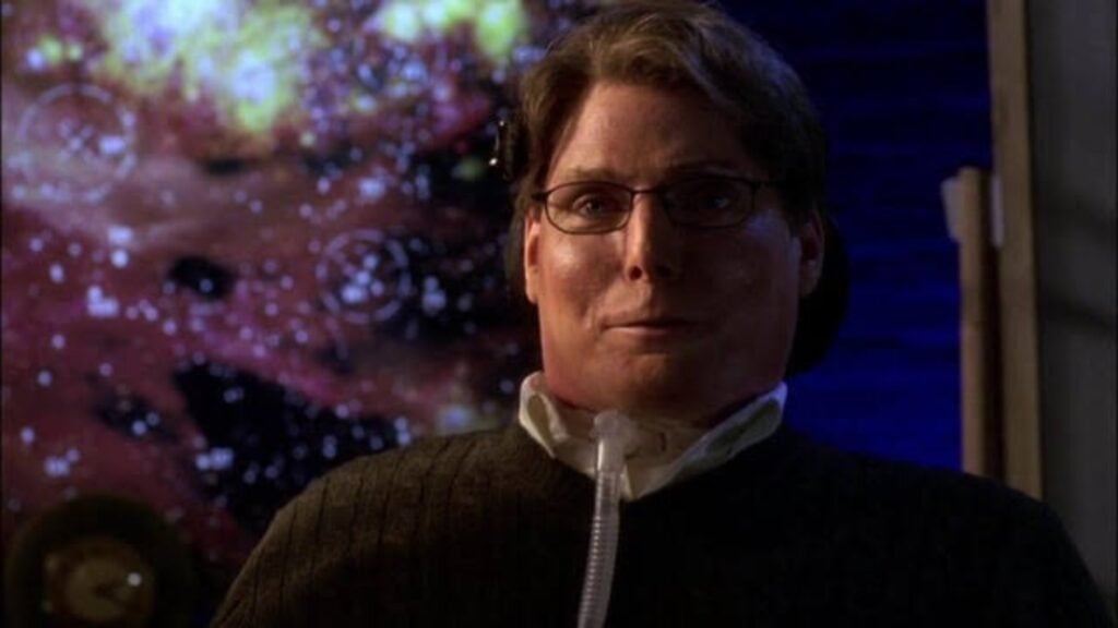 Christopher Reeve in Smallville (Image: The WB) 