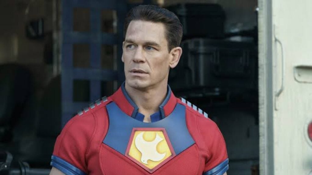 John Cena as Peacemaker (Image: Warner Bros)