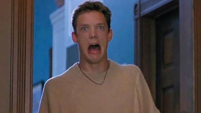 Matthew Lillard as Stu Macher in 'Scream' (Image: Paramount Pictures)