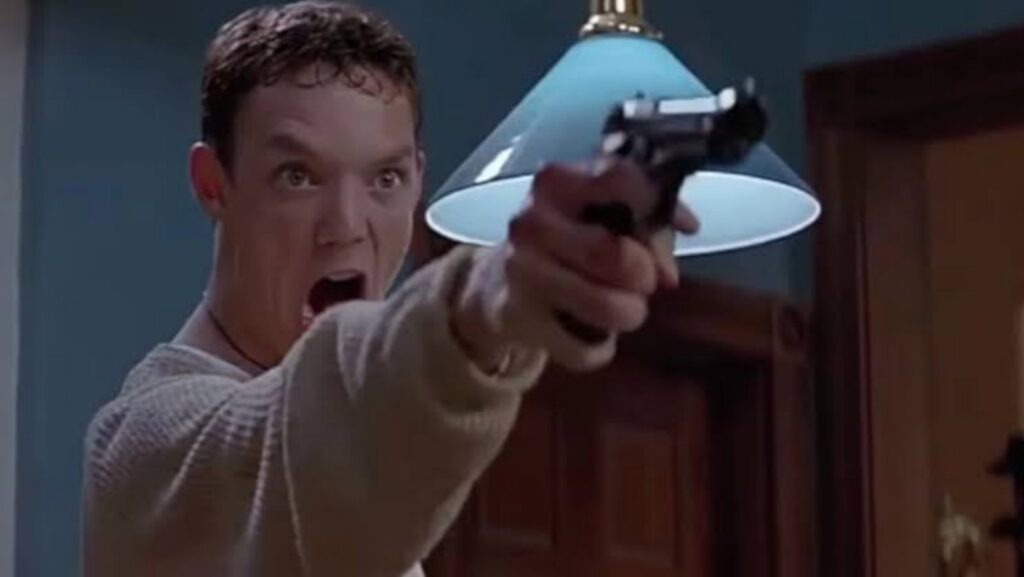 Matthew Lillard as Stu Macher in 'Scream' (Image: Paramount Pictures)