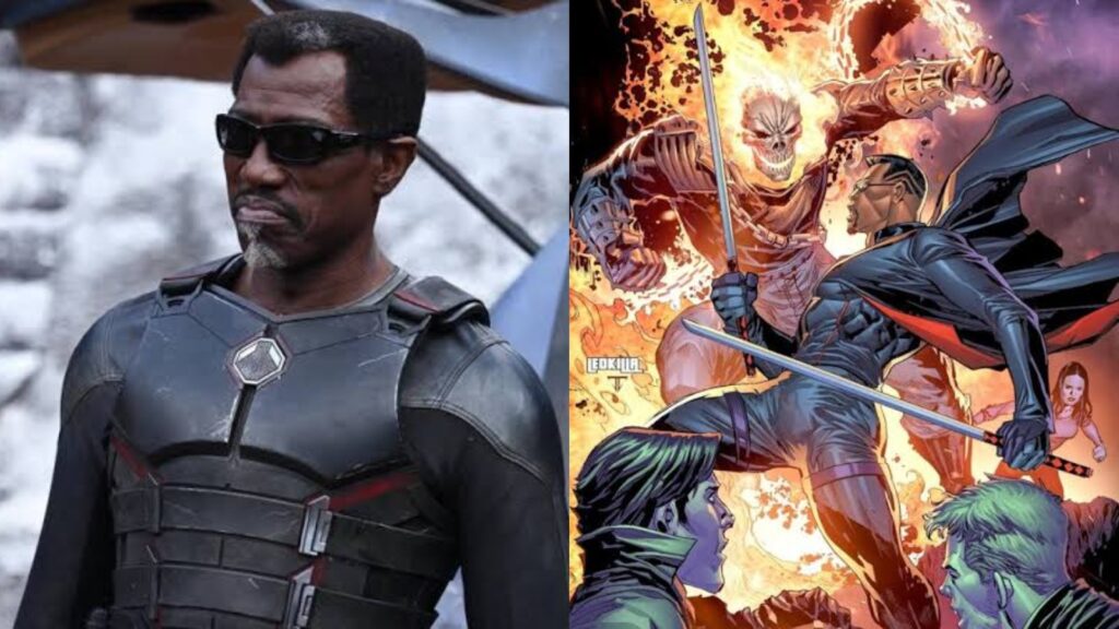 Wesley Snipes as Blade and the Midnight Sons (Image: Marvel)