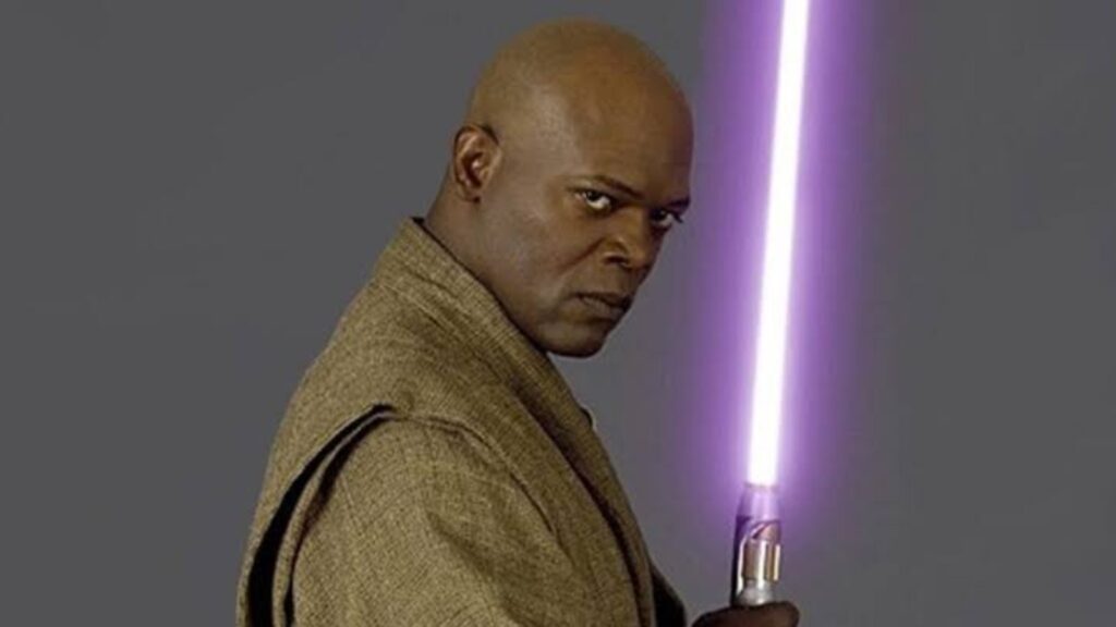 Samuel L. Jackson as Mace Windu (Image: Lucasfilm)