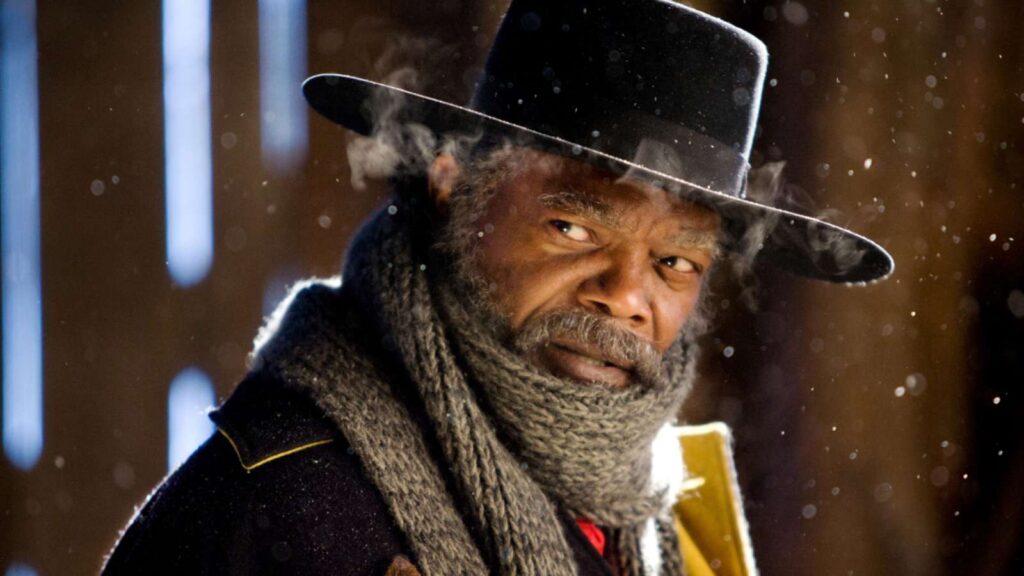 Samuel L. Jackson in 'The Hateful Eight' (Image: The Weinstein Company)