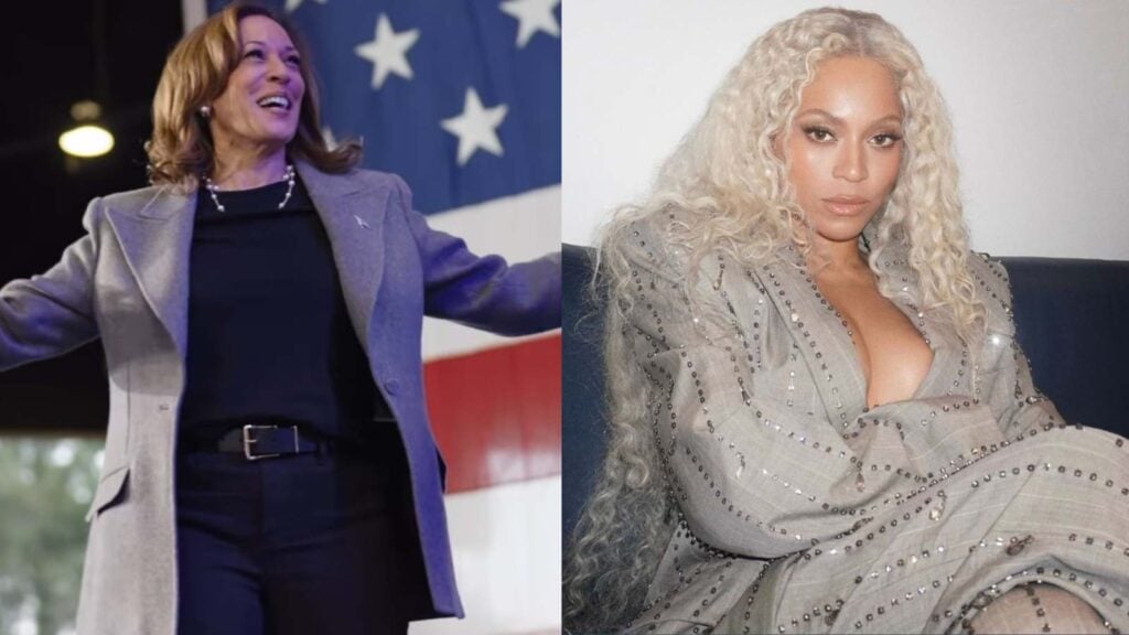 Kamala Harris and Beyonc (Image: Instagram @kamalaharris @beyonce)