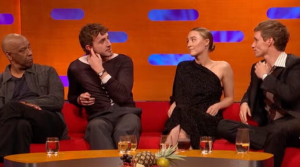 Still from 'The Graham Norton Show' (Image: BBC)