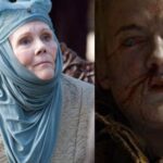 Olenna Tyrell and Joffrey Baratheon dying