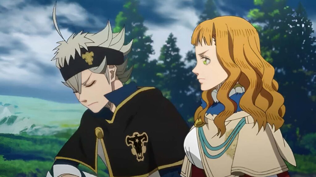 Mimosa and Asta in Black Clover