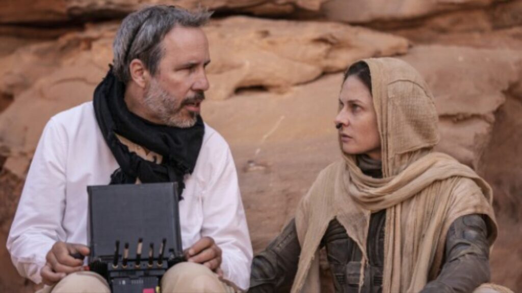 Denis Villeneuve on sets of 'Dune' (Image: Instagram)