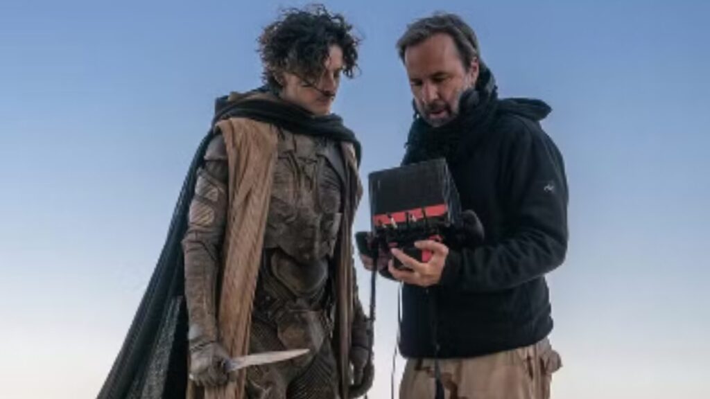 Denis Villeneuve on sets of 'Dune' (Image: Instagram)