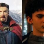 Bendeict Cumberbatch as Doctor Strange and Joe Locke as Billy Maximoff (Image: Marvel)