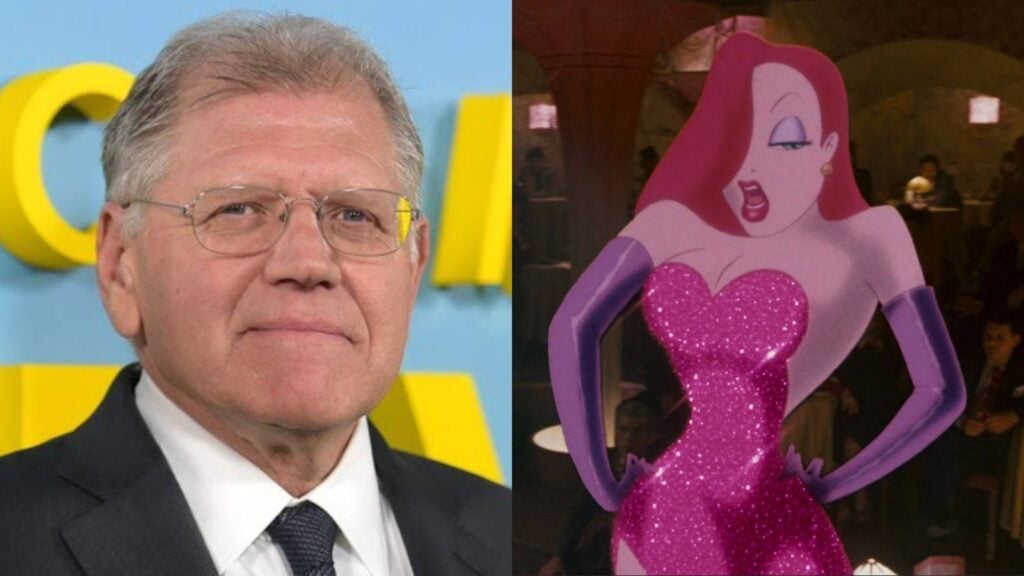 Robert Zemeckis and Jessica Rabbit (Image: AP and Disney)