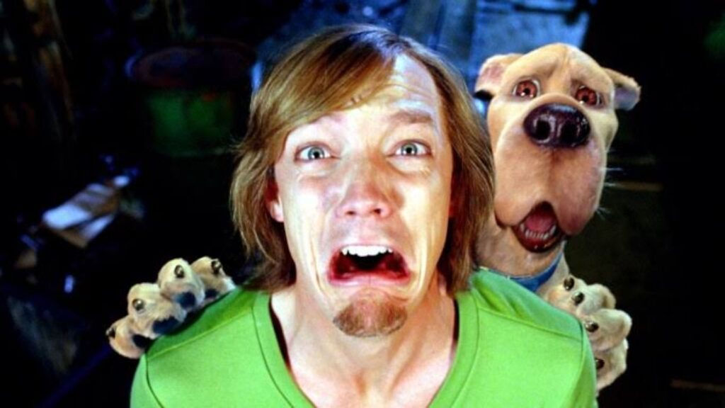 Matthew Lillard as Shaggy in 'Scooby Doo' (Image: Warner Bros) 