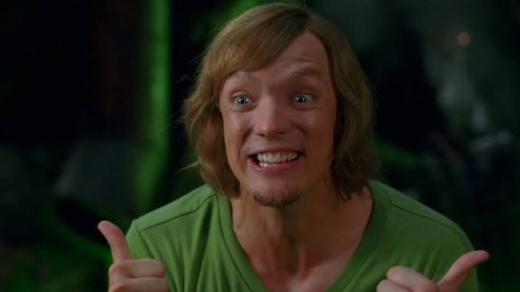 Matthew Lillard as Shaggy in 'Scooby Doo' (Image: Warner Bros) 