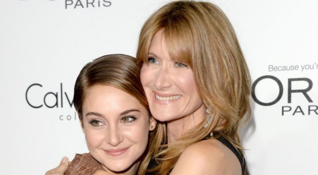 Shailene Woodley and Laura Dern (Image: AP)