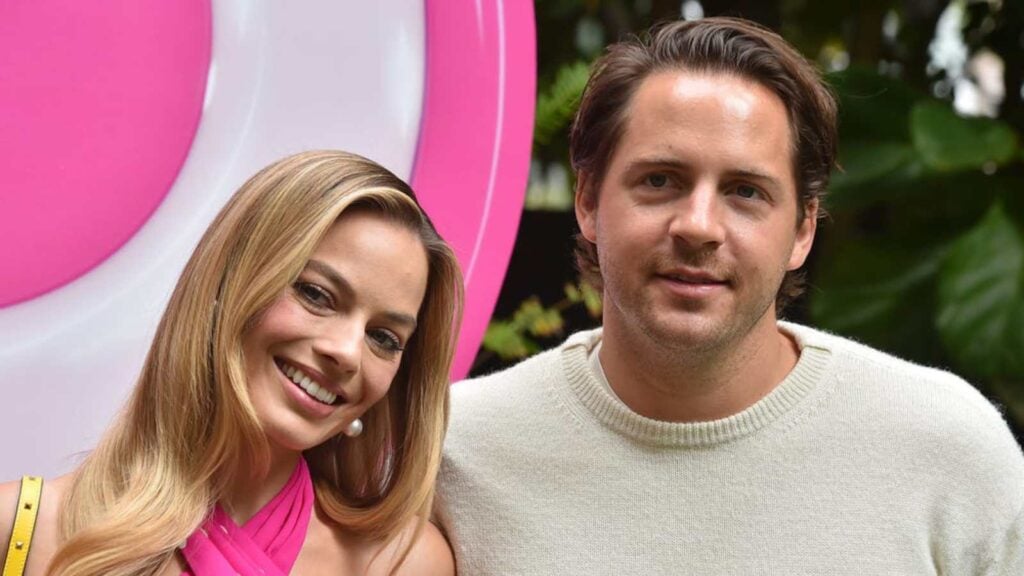 Margot Robbie and Tom Ackerley (Image: AP)