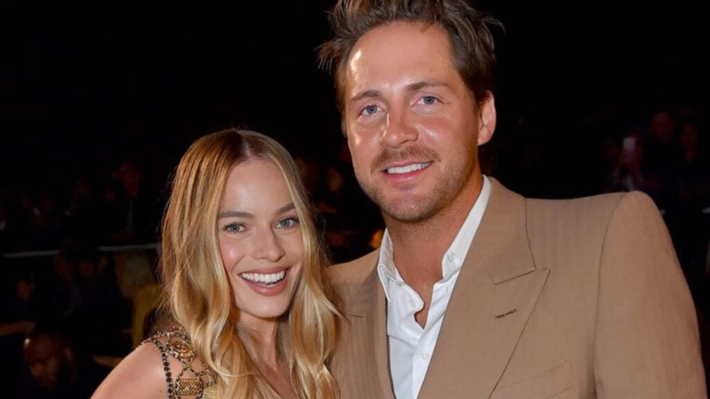 Margot Robbie and Tom Ackerley (Image: AP)