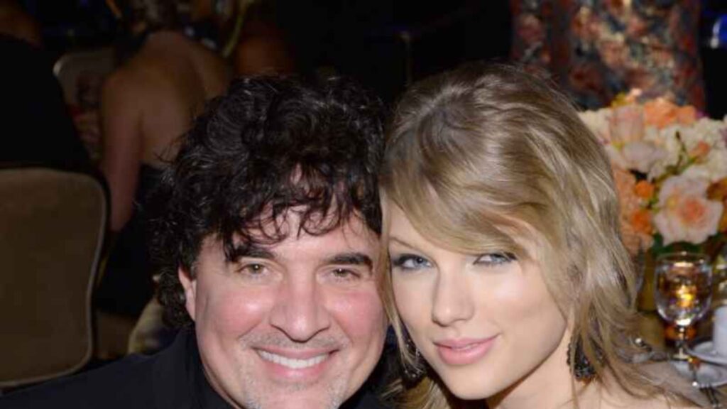 Scott Borchetta and Taylor Swift (Image: AP)