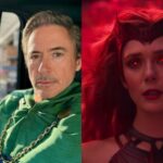 Robert Downey Jr. as Dr. Doom and Elizabeth Olsen s Scarlet Witch (Image: Marvel)