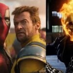 Ryan Reynolds as Deadpool, Hugh Jackman as Wolverine, Nicholas Cage as Ghost Rider (Image: Marvel, Sony)