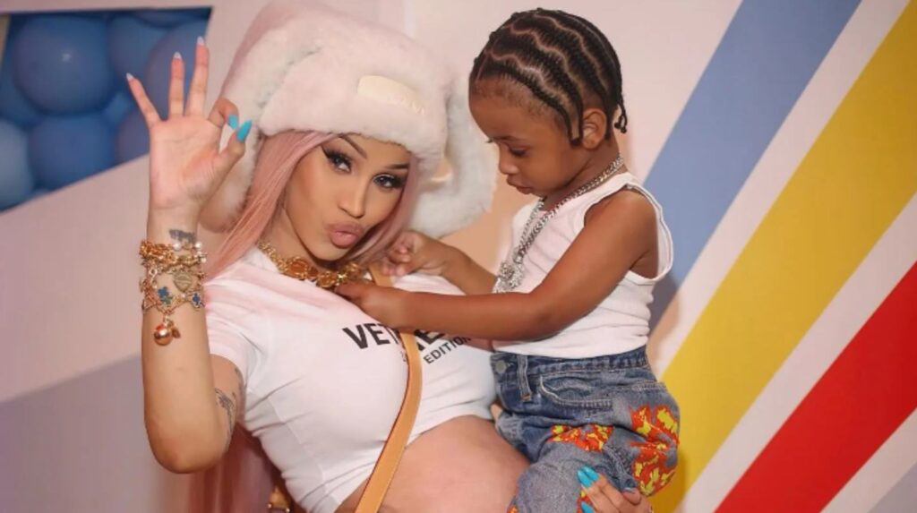 Cardi B with her son  (Image: Instagram @cardib)