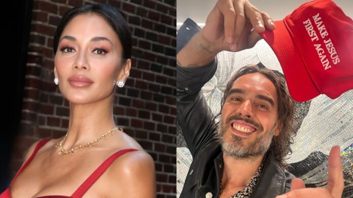 Nicole Scherzinger and Russell Brand's Post (Image: instagram @nicloescherzinger, @russellbrand)