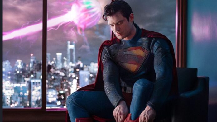 David Corenswet as Superman (Image: Warner Bros)