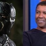 Chadwick Boseman as Black Panther and Denzel Washington (Image: Marvel, GMA)