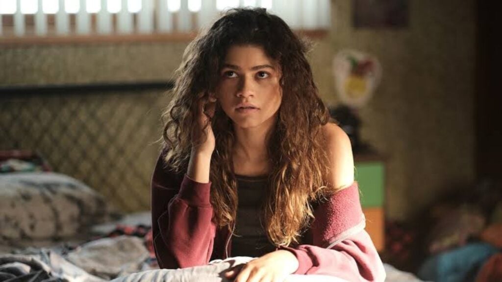 Zendaya in 'Euphoria' (Image: HBO)