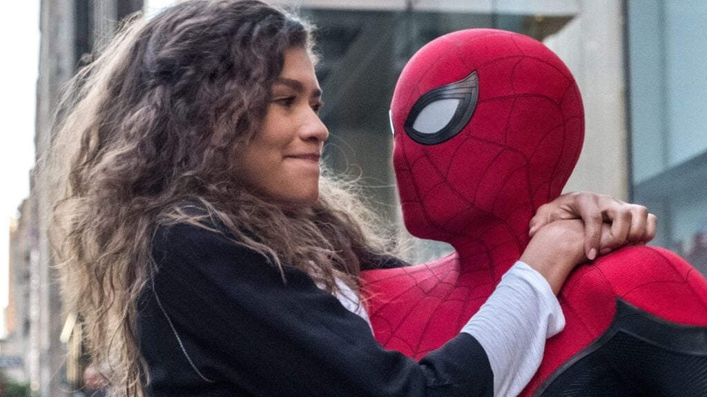 Zendaya and Tom Holland in 'Spider-Man' (Image: Marvel)