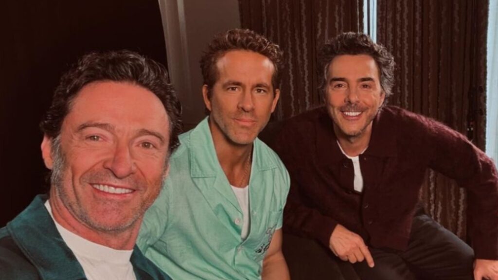 Hugh Jackman, Ryan Reynolds, and Shawn Levy (Image: instagram @vancityreynolds)