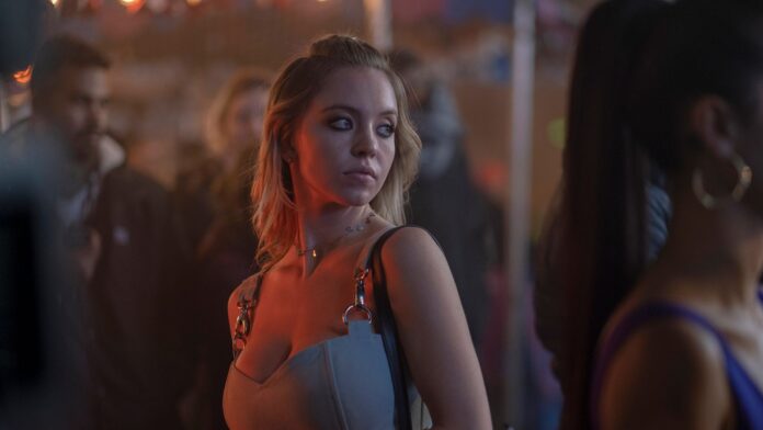 Sydney Sweeney in 'Euphoria' (Image: HBO)