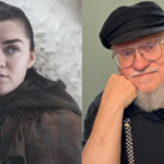 Maisie Williams (L) and George R.R. Martin (R) (Images: HBO/AP)