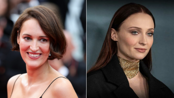 Phoebe Waller-Bridge and Sophie Turner (Image: CNN)