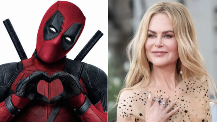 Deadpool and Nicole Kidman (Image: Marvel/AP)